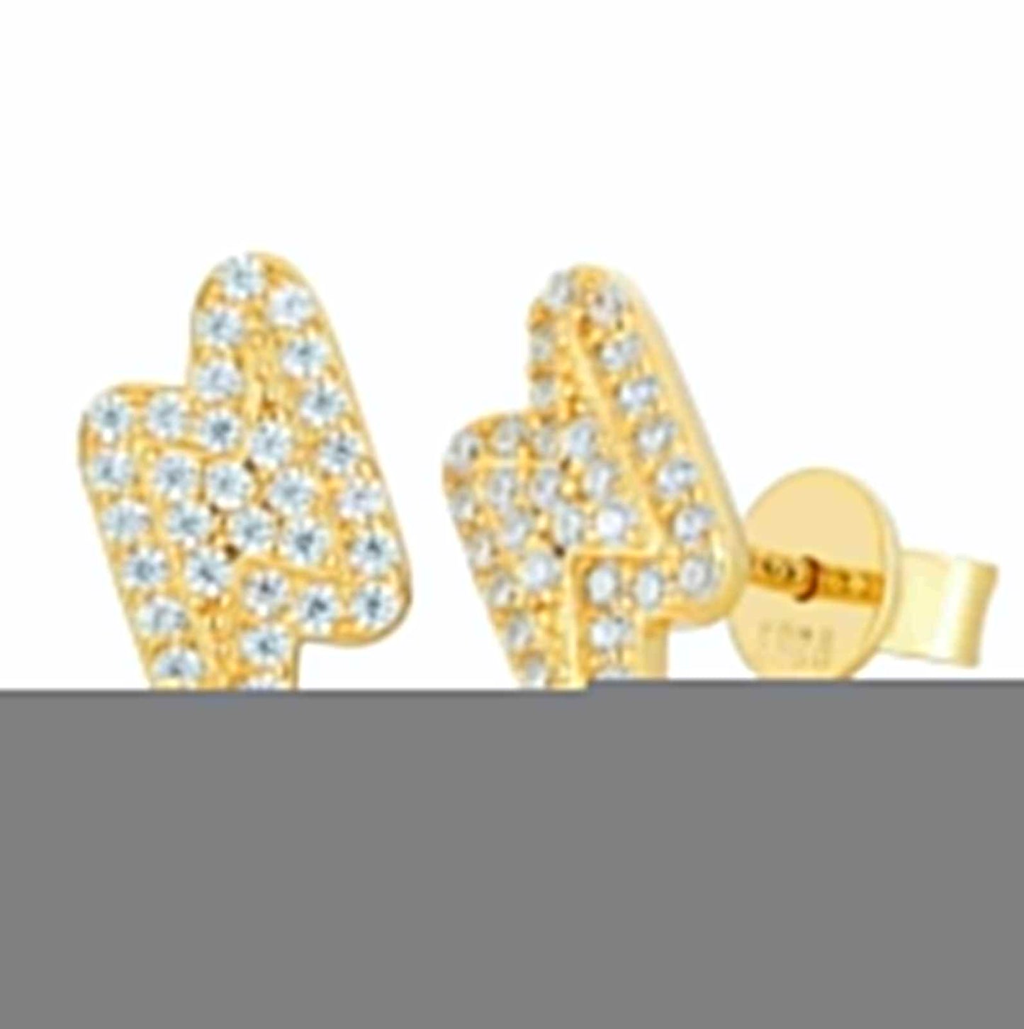 2mm-5mm 1 Row Moissanite Huggie Hoop Earrings
