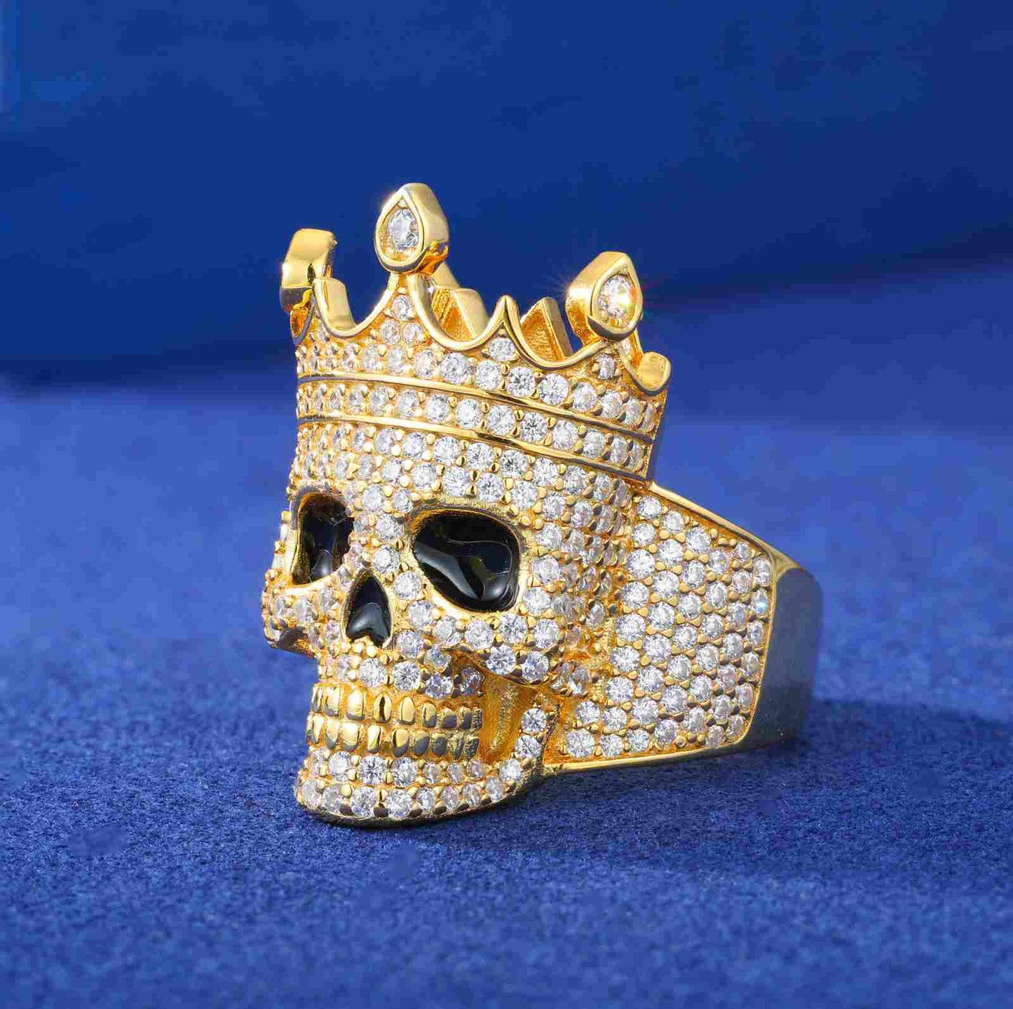 S925 Moissanite King Calvary Ring