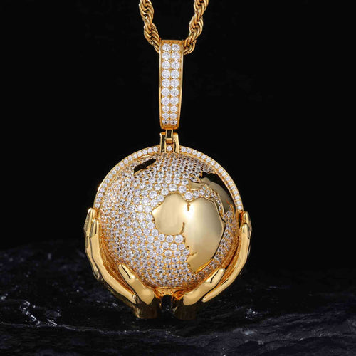 S925 Moissanite Guardian of The Earth Pendant