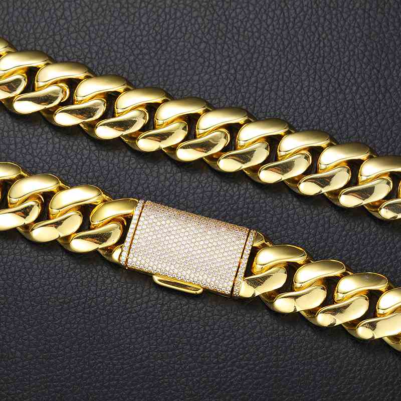 Gold Miami Cuban Link Bracelet