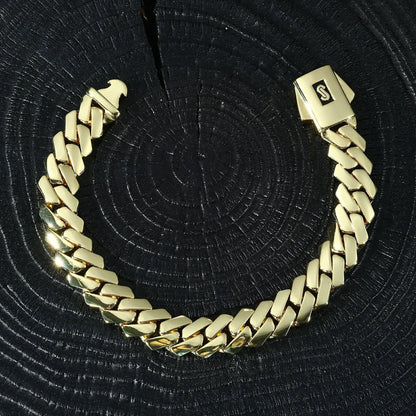 18K Gold Miami Cuban Link Chain Collection