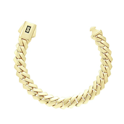 18K Gold Miami Cuban Link Chain Collection