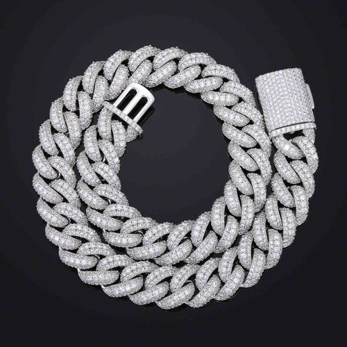 15mm 18mm Buble Cuban Link Chain