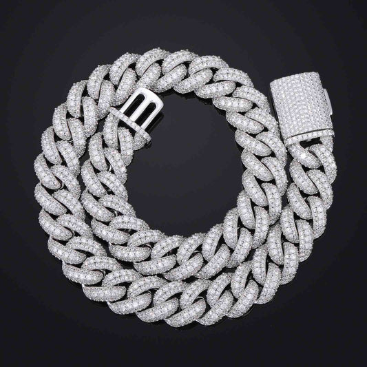 15mm 18mm Buble Cuban Link Chain