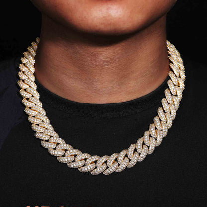 15mm 18mm Buble Cuban Link Chain