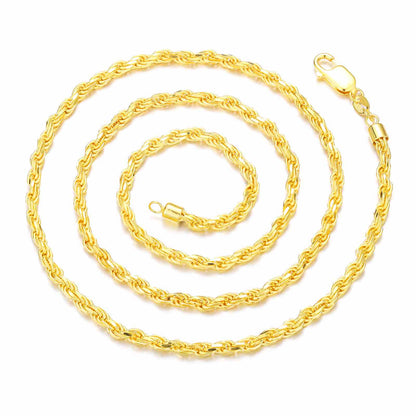 18K Gold Miami Cuban Link Chain Collection