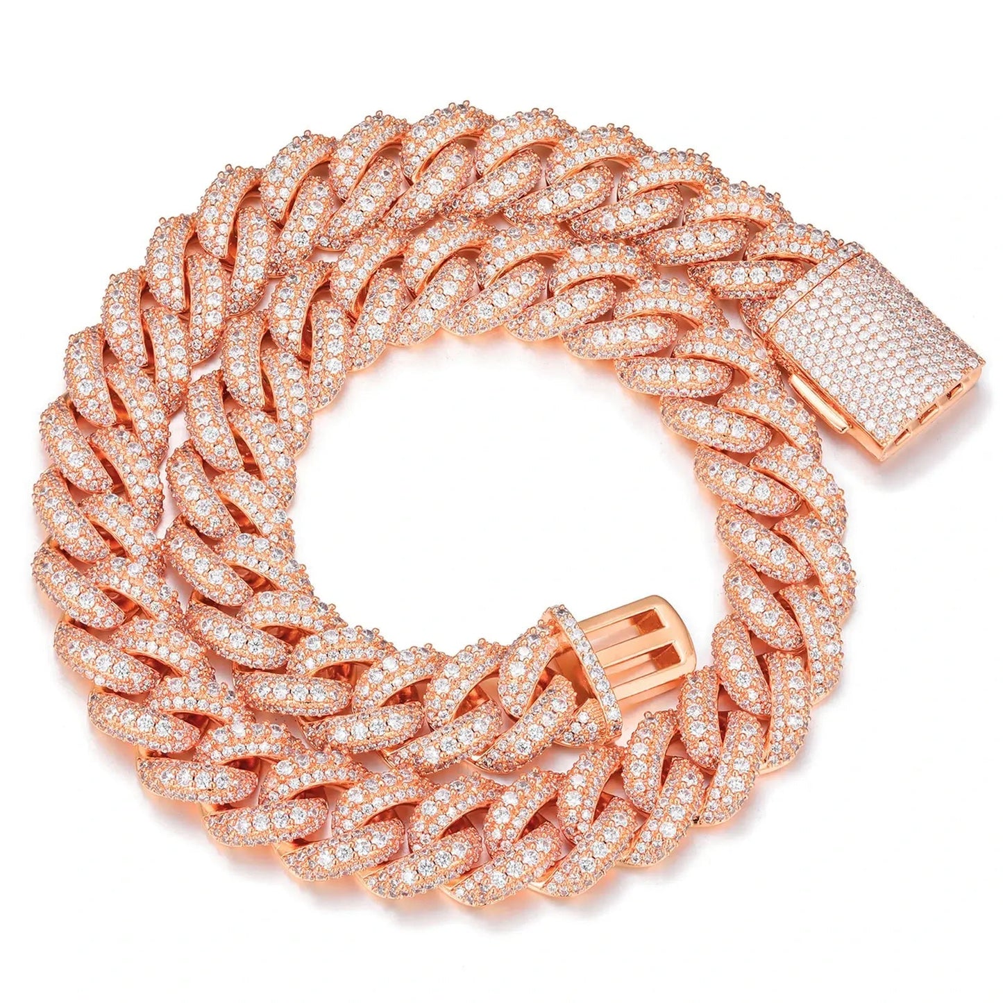 18K Gold Miami Cuban Link Chain Collection