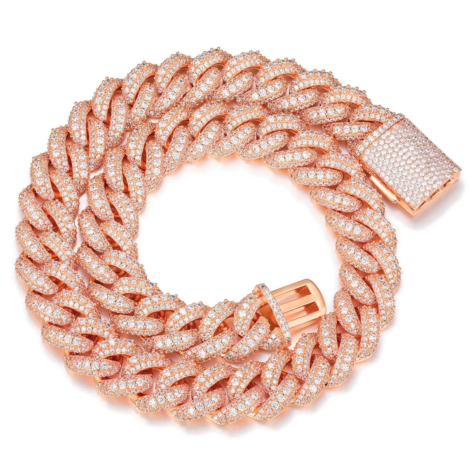 18K Gold Miami Cuban Link Chain Collection
