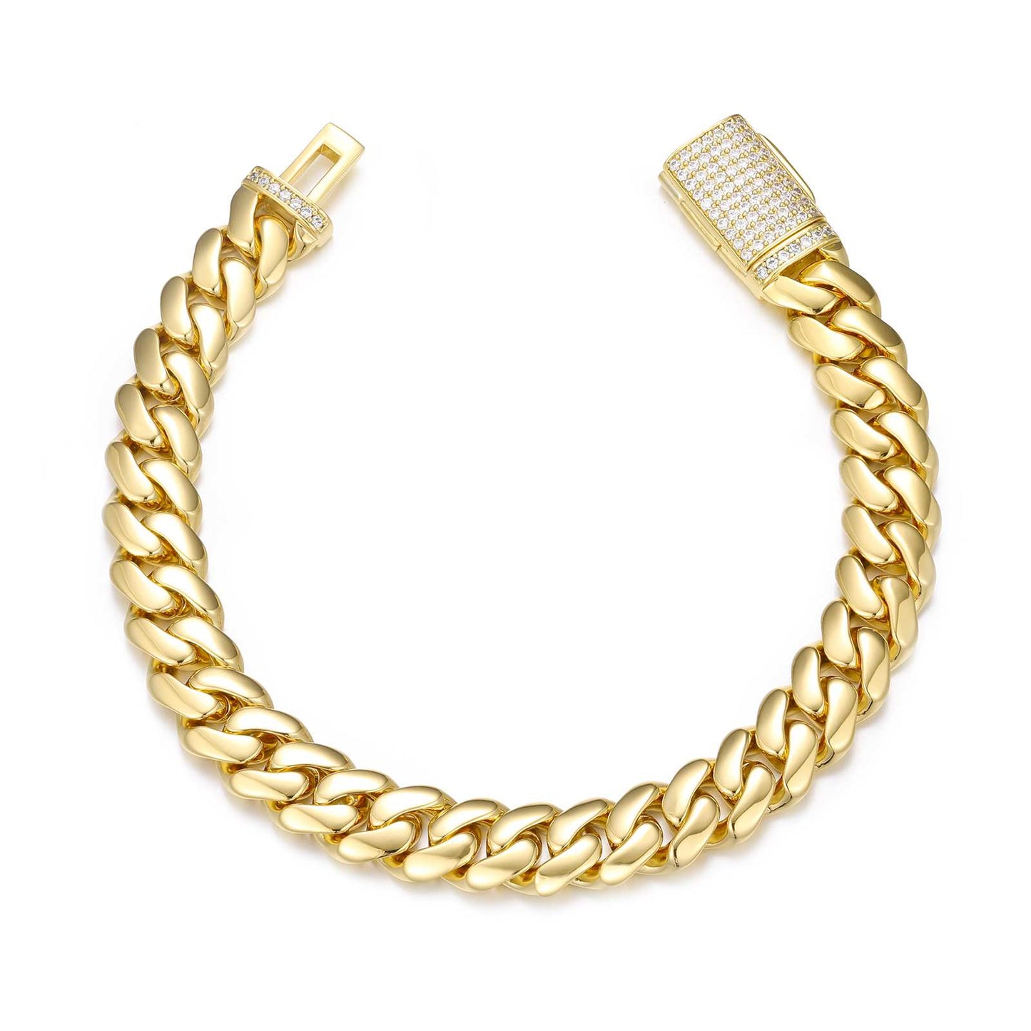 18K Gold Miami Cuban Link Chain Collection