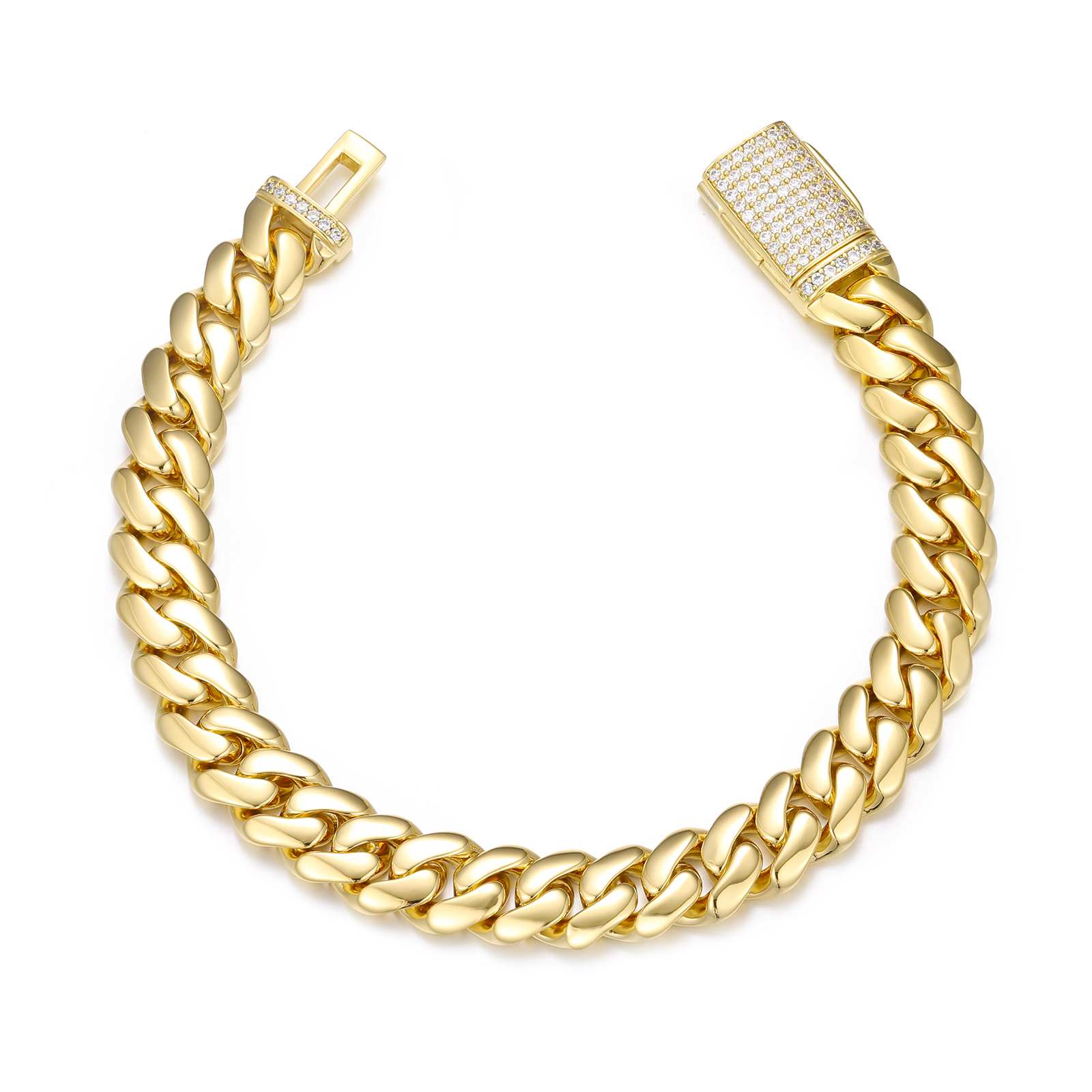 18K Gold Miami Cuban Link Chain Collection