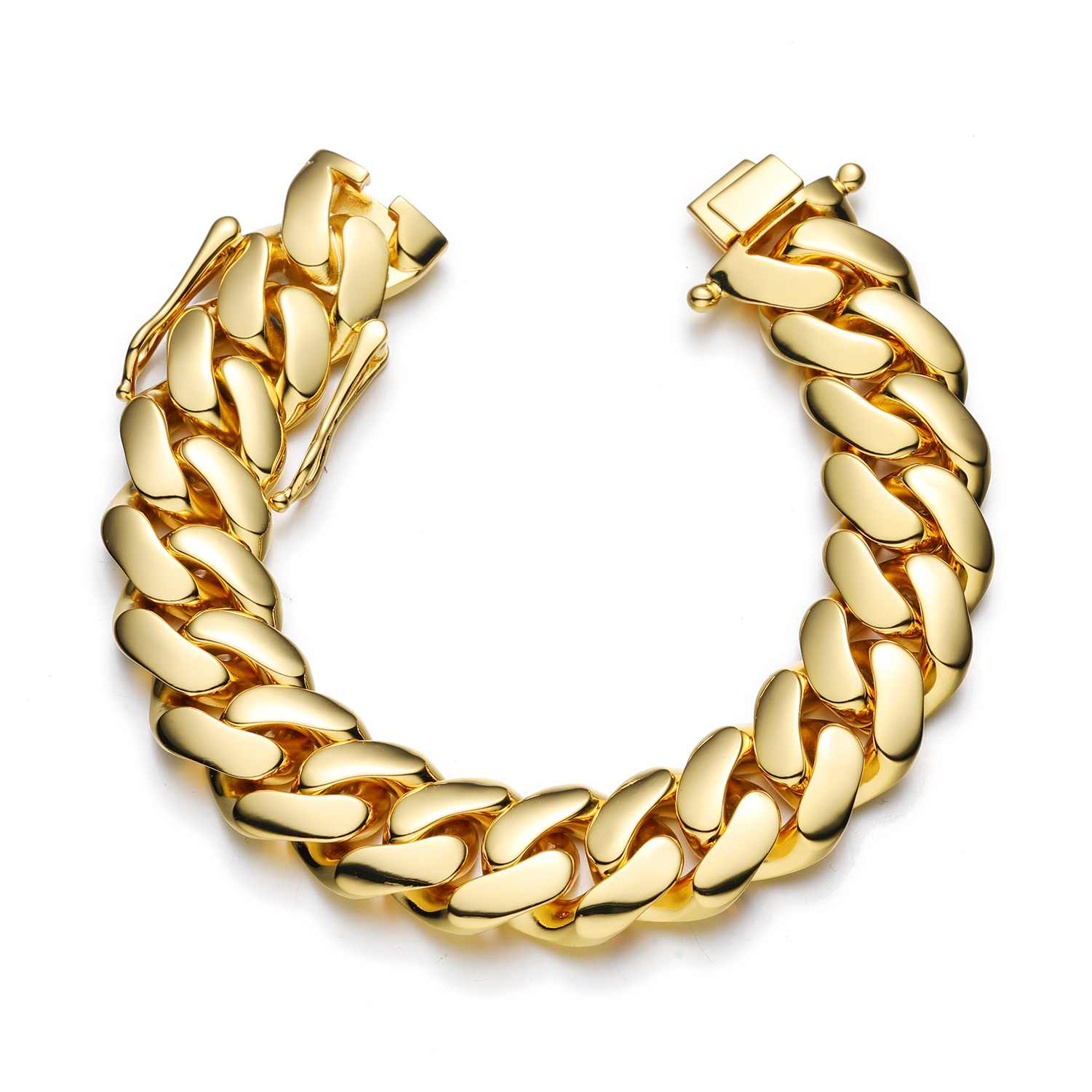18K Gold Miami Cuban Link Chain Collection