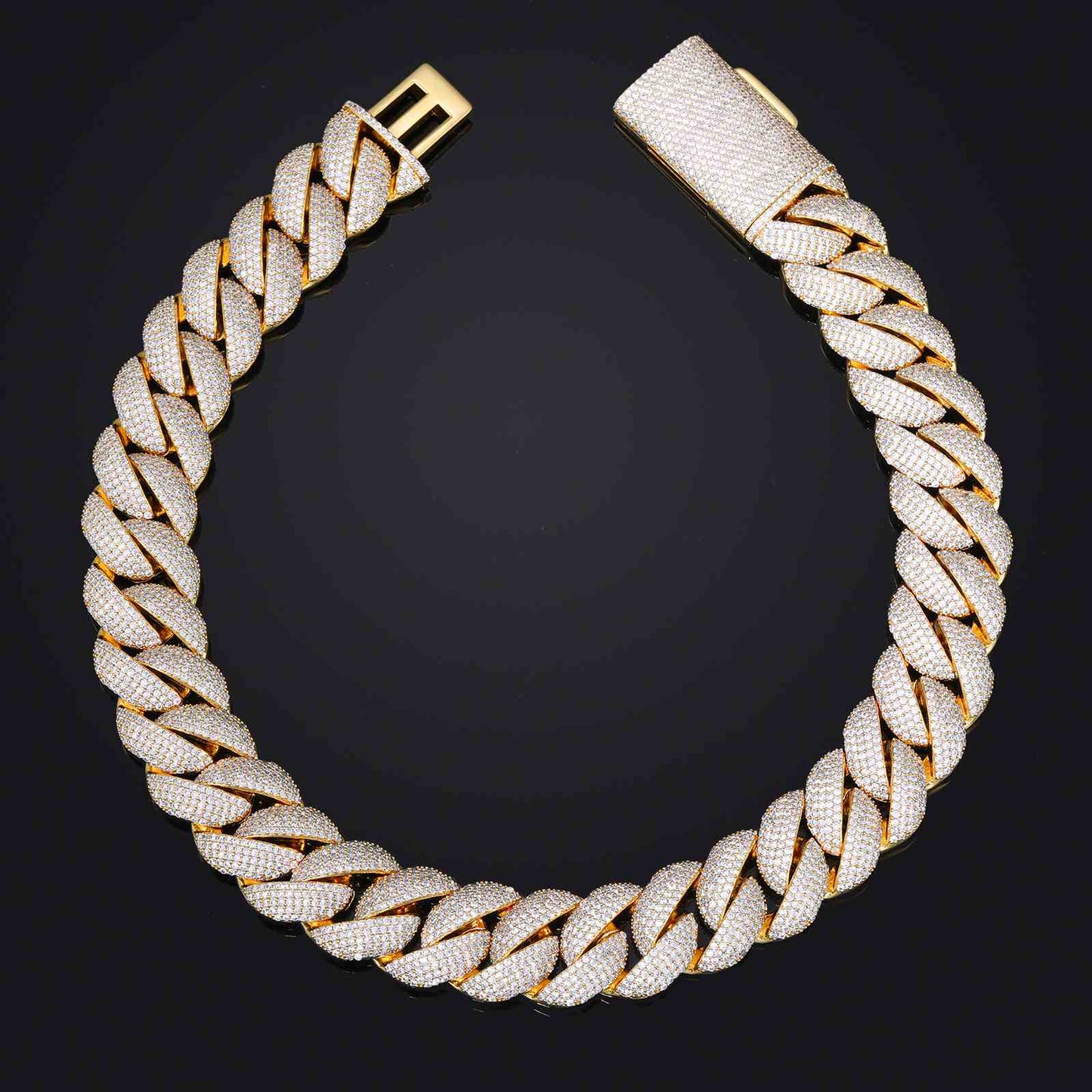 18K Gold Miami Cuban Link Chain Collection