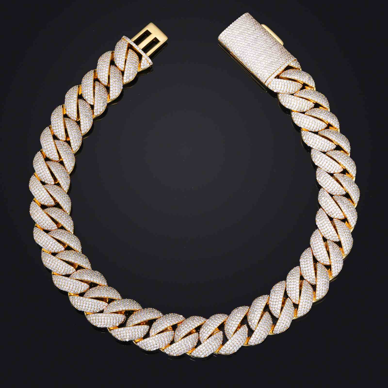 18K Gold Miami Cuban Link Chain Collection