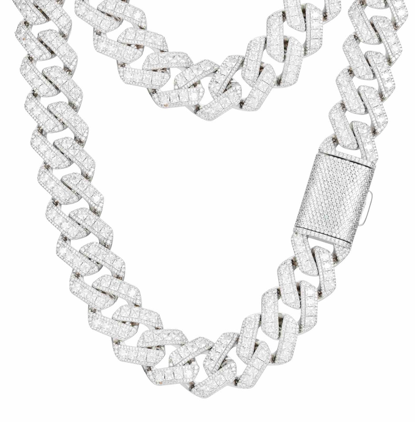 18K Gold Miami Cuban Link Chain Collection