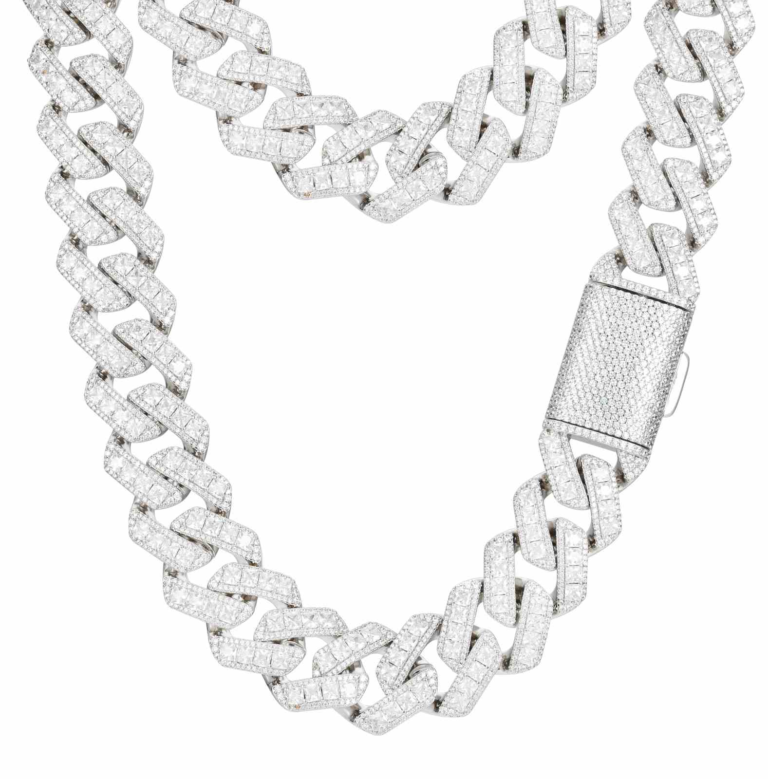 18K Gold Miami Cuban Link Chain Collection