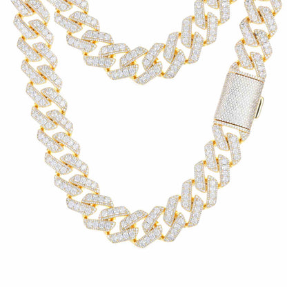 18K Gold Miami Cuban Link Chain Collection