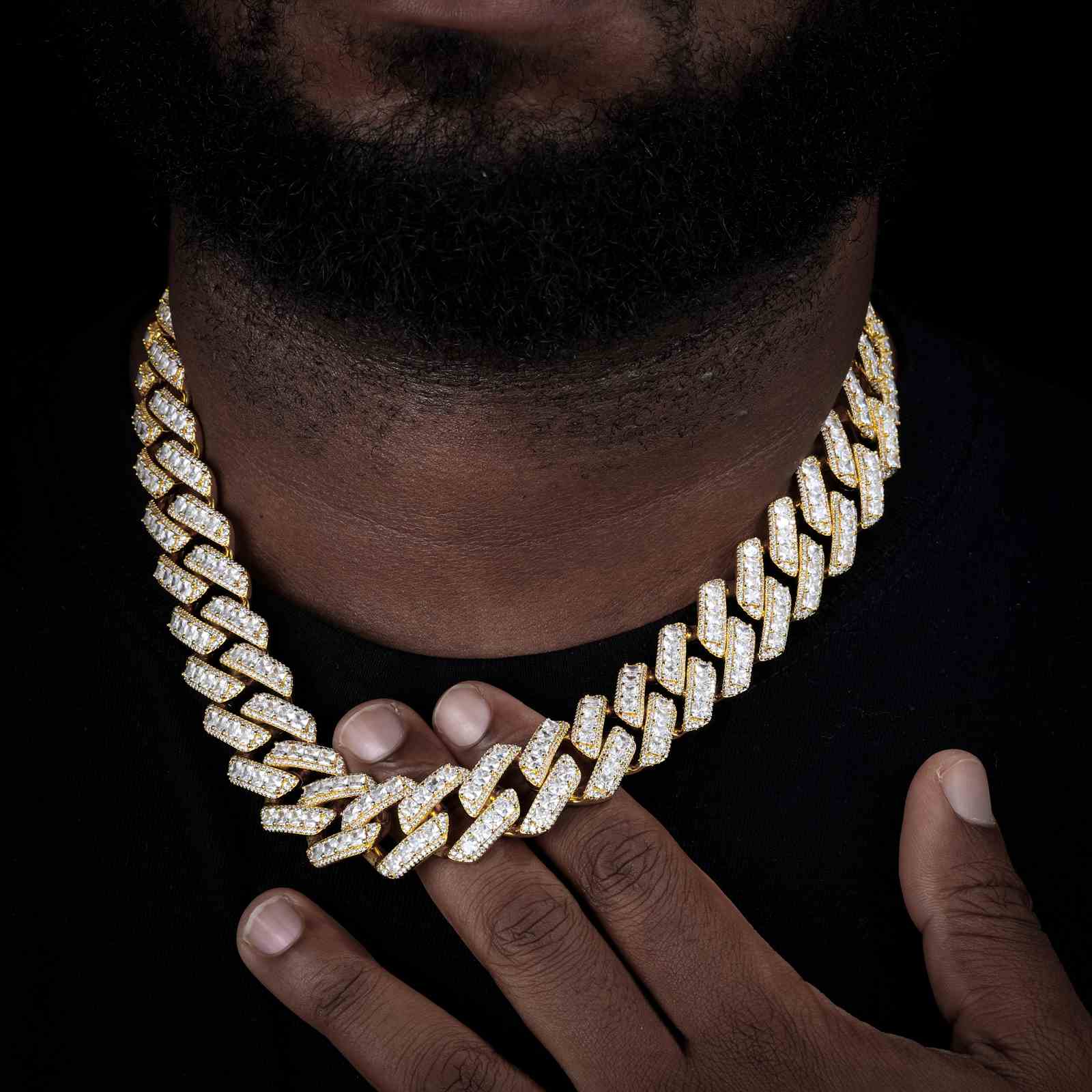18K Gold Miami Cuban Link Chain Collection