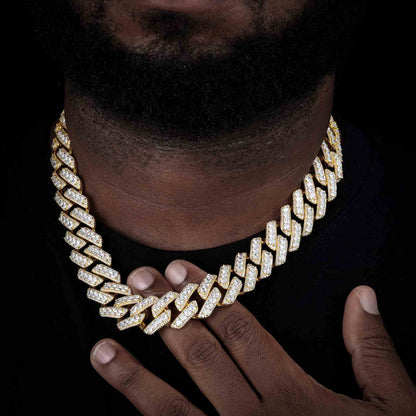 18K Gold Miami Cuban Link Chain Collection