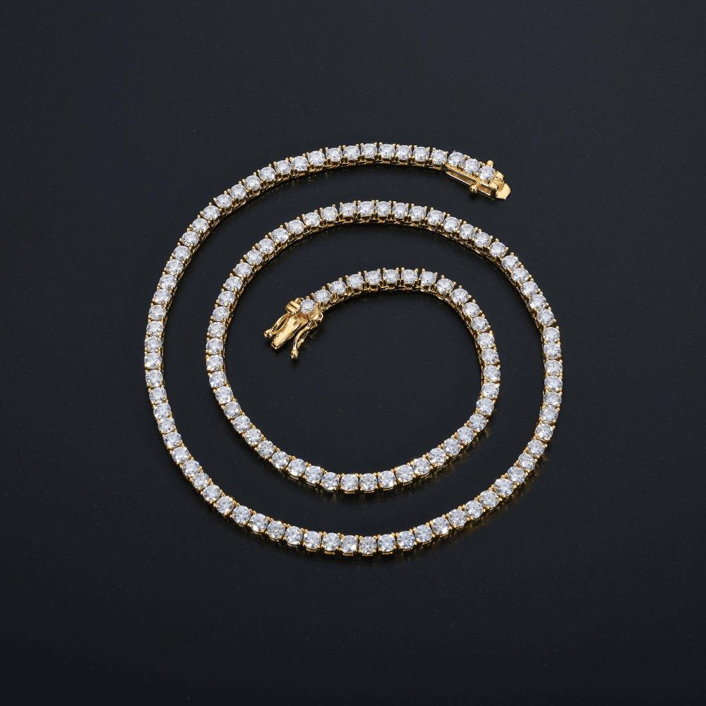 18K Gold Miami Cuban Link Chain Collection