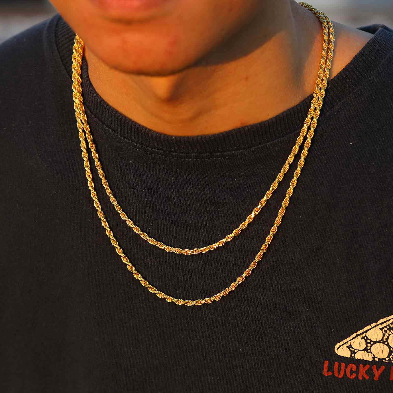 18K Gold Miami Cuban Link Chain Collection