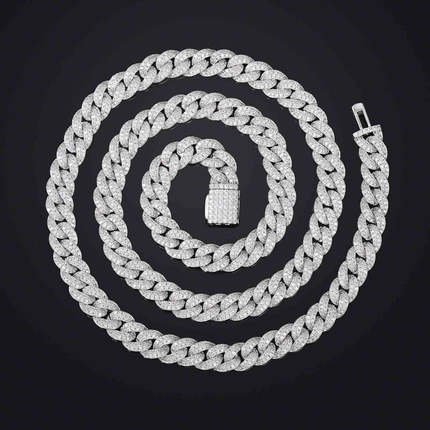 18K Gold Miami Cuban Link Chain Collection