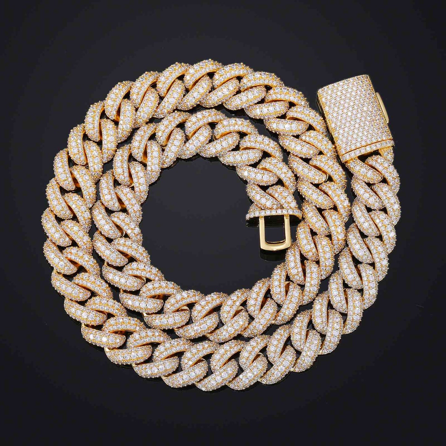15mm 18mm Buble Cuban Link Chain