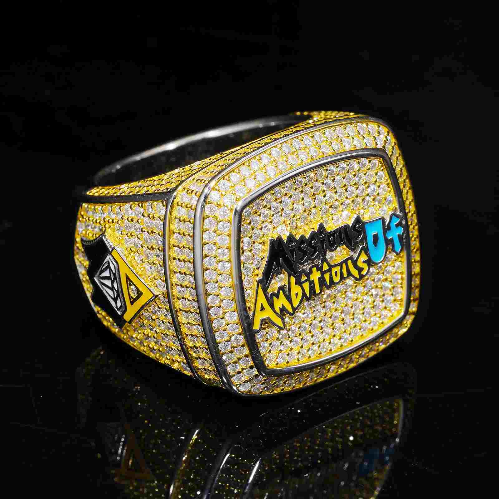S925 Moissanite Customized Name Ring