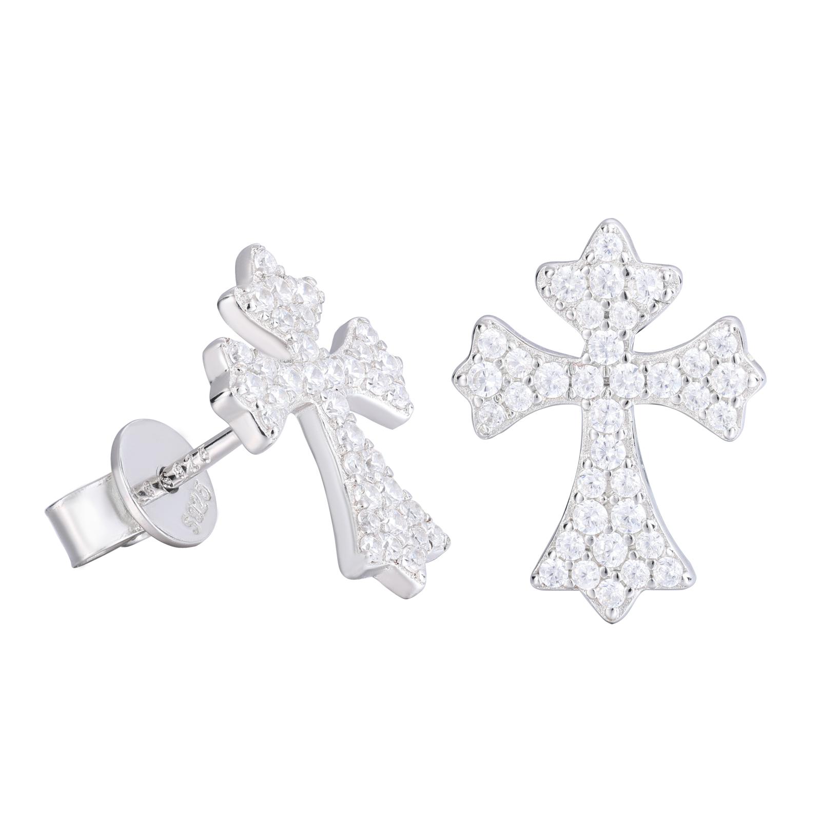 2mm-5mm 1 Row Moissanite Huggie Hoop Earrings