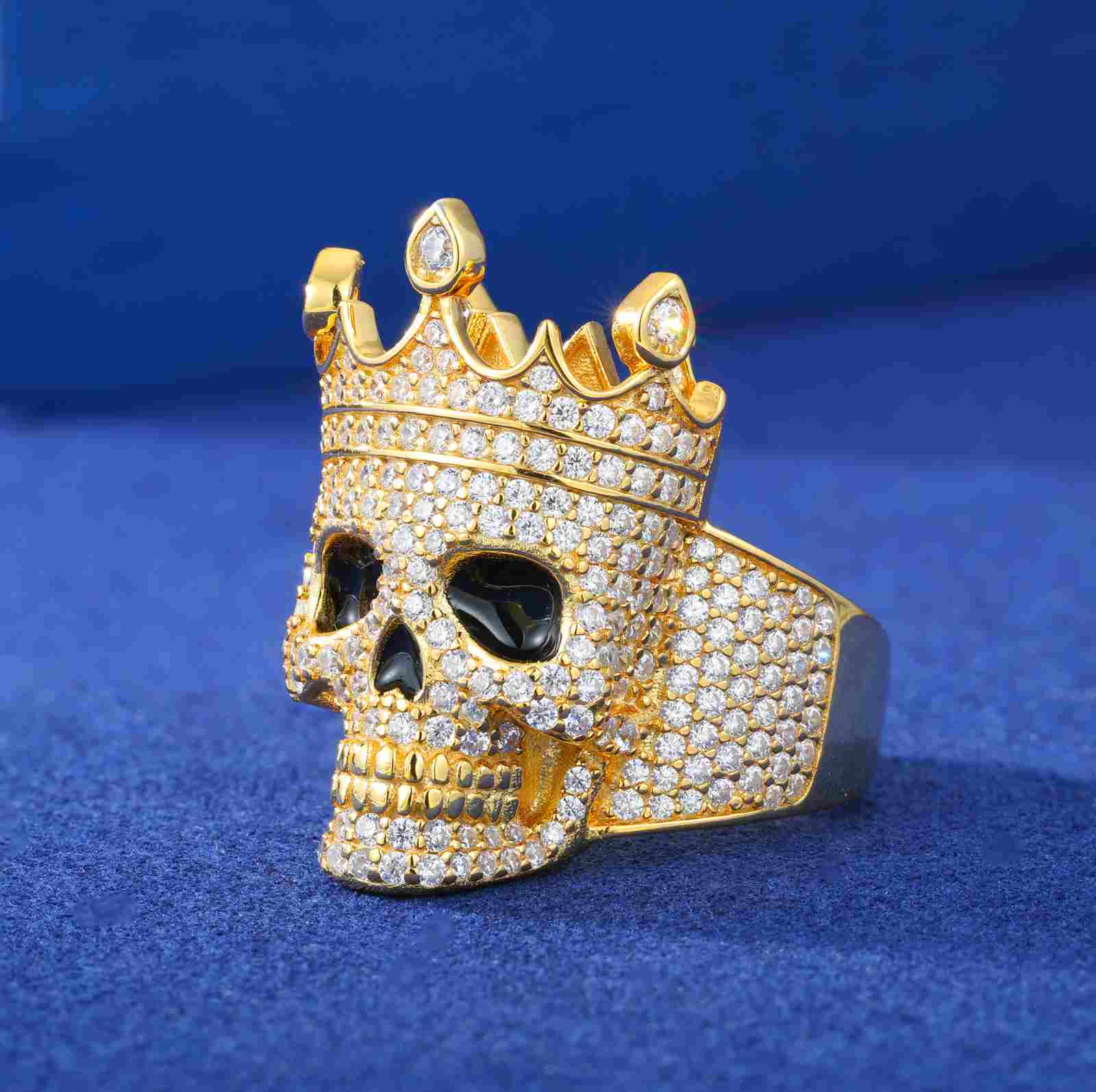 S925 Moissanite King Calvary Ring