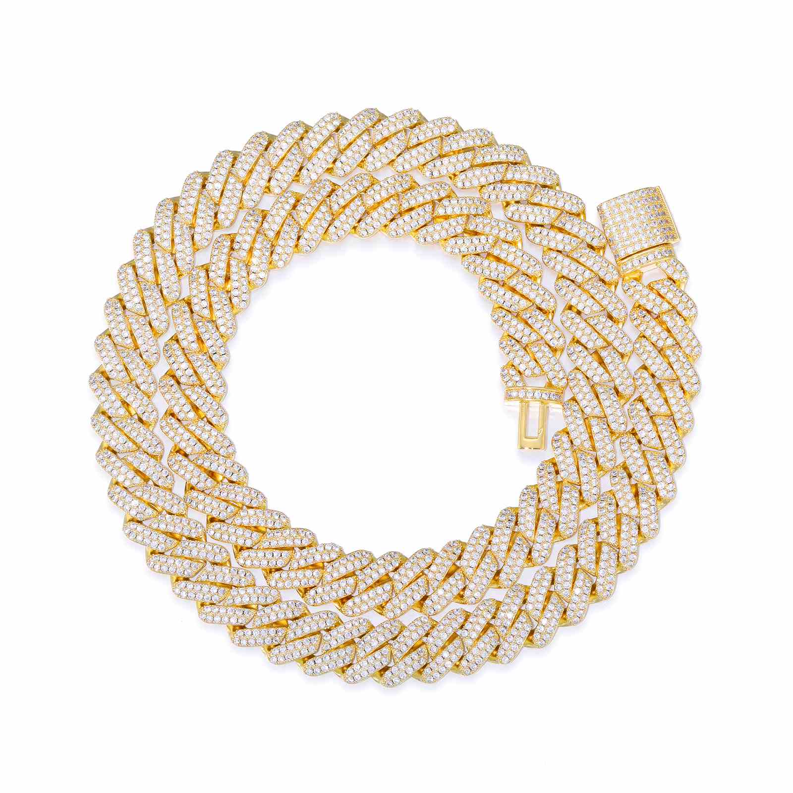 18K Gold Miami Cuban Link Chain Collection