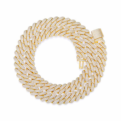 18K Gold Miami Cuban Link Chain Collection