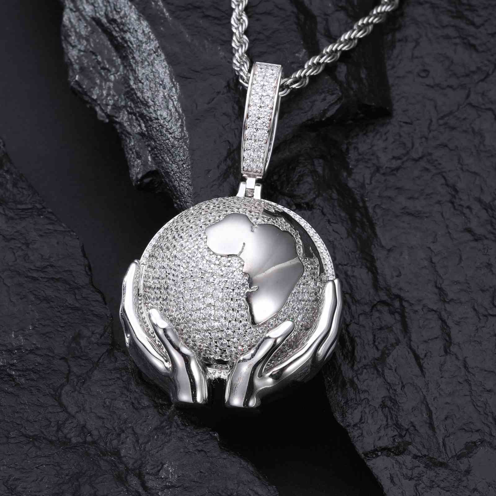 S925 Moissanite Guardian of The Earth Pendant