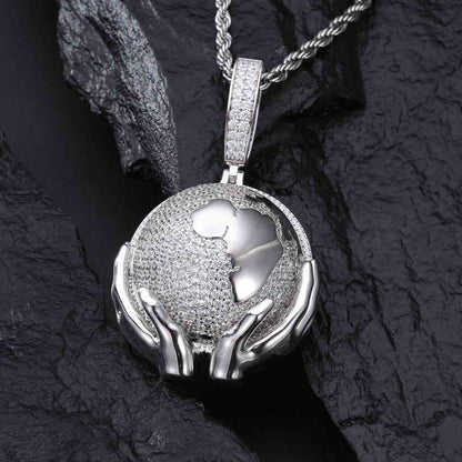 S925 Moissanite Guardian of The Earth Pendant