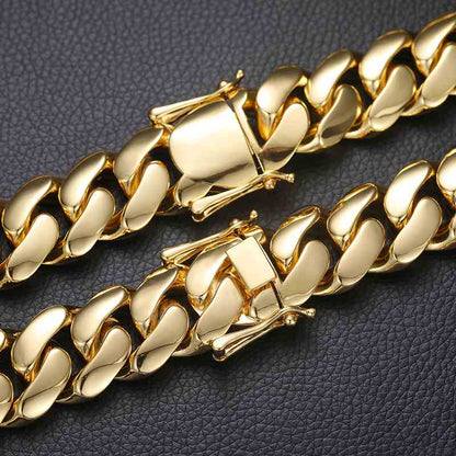 Gold Miami Cuban Link Bracelet