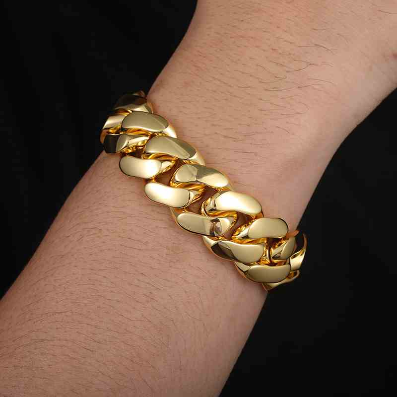 20mm S925 Moissanite Four Leaf Clover Infinity Link Bracelet
