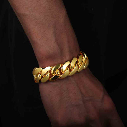 18K Gold Miami Cuban Link Chain Collection