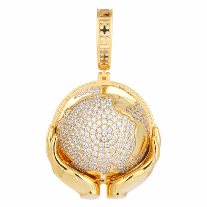 S925 Moissanite Guardian of The Earth Pendant