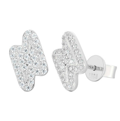 2mm-5mm 1 Row Moissanite Huggie Hoop Earrings