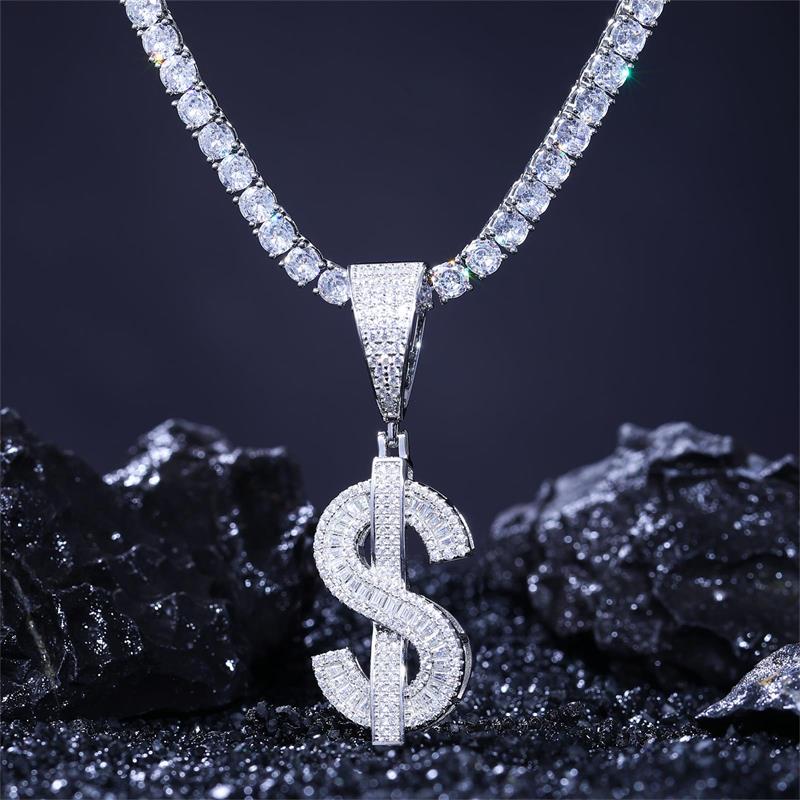 S925 Moissanite Hercules Money Bag Pendant