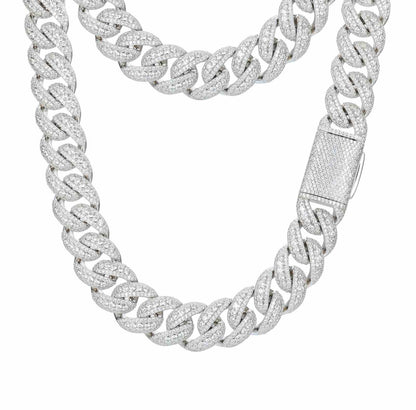 18K Gold Miami Cuban Link Chain Collection