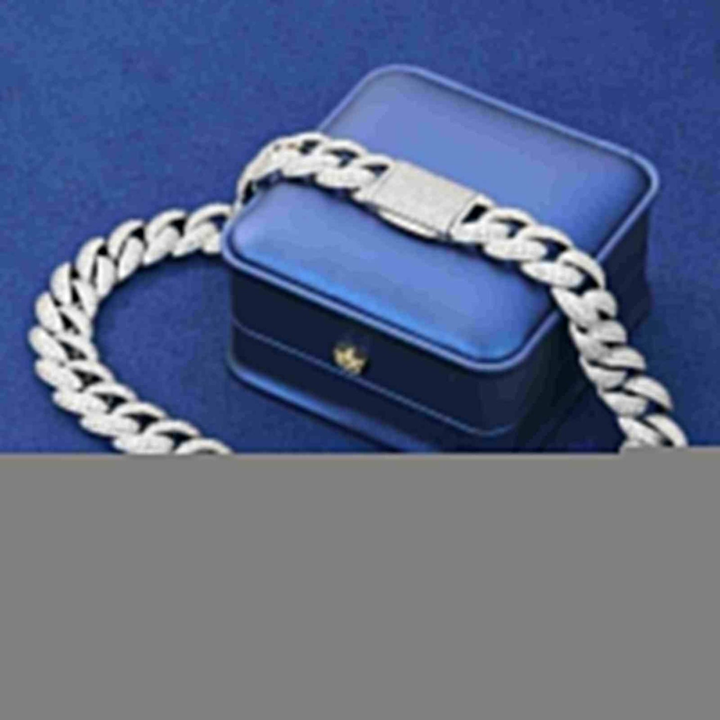 18mm Star Trails Bubble Cuban Link Chain