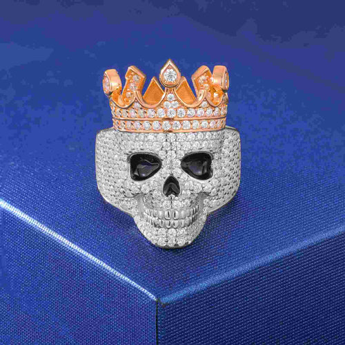 S925 Moissanite King Calvary Ring